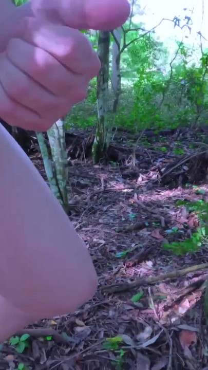 Spectacular moment from "Straight guy in public with hot pink panties and rips them to show his uncut dick."