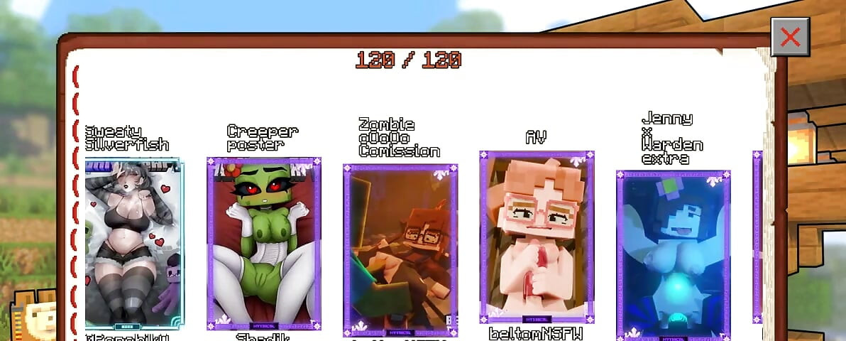 Minecraft Hornycraft Dio 84 Sperma teče vani od Loveskysanhentai