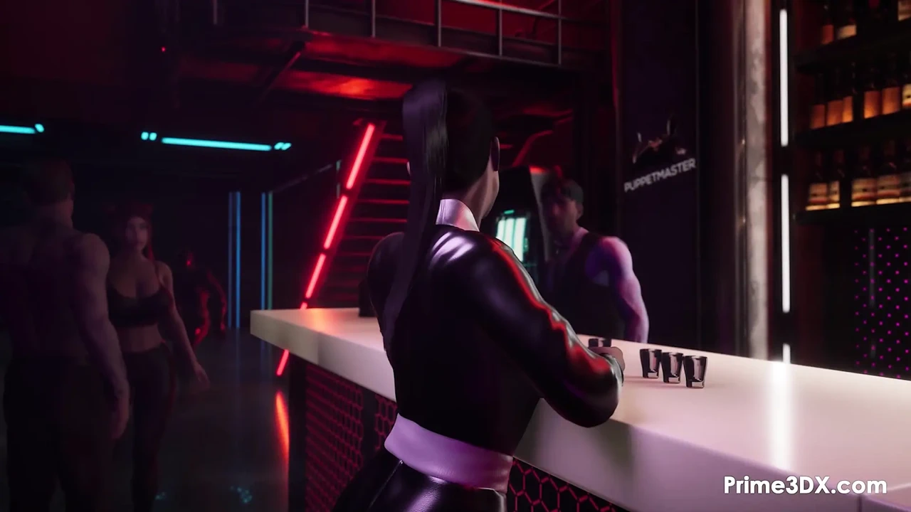 他妈的！我需要下车！Futa小妞在Prime3DX的寻欢洞