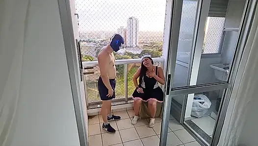 Неудачник после уличного карнавала получает поклонение Kiffa Dirty