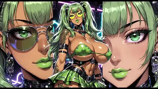Seksi müzik videosu, ai animasyon
