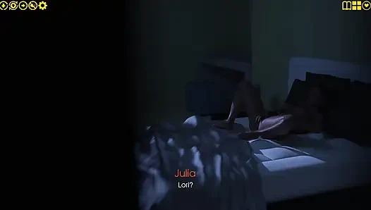 My Pleasure 10: Julian Watches Julia Finger Pussy Moaning His Name Kitchen Boobs