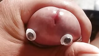 I Put Eyes on My Penis and Masturbate Until I Cum. Do You Want to See?