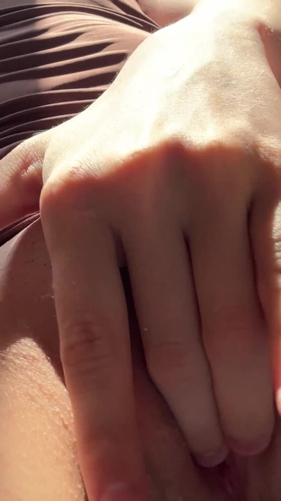 Brown Dress Pixie Phone Glow - Foot & Finger Bedroom Fun | Clip 1