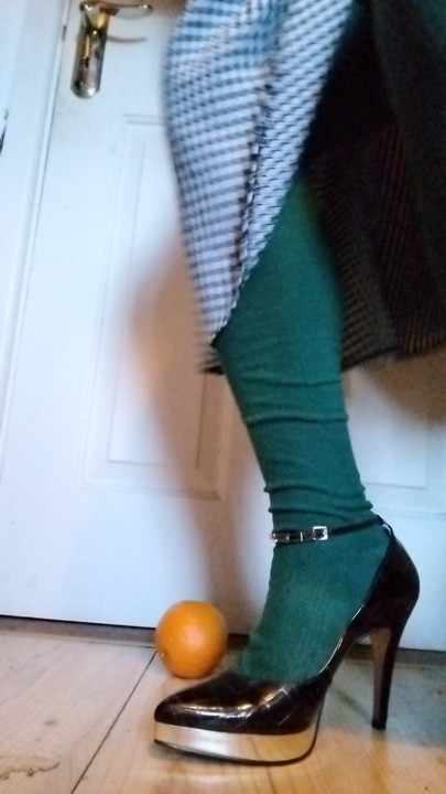 Testing my new heels