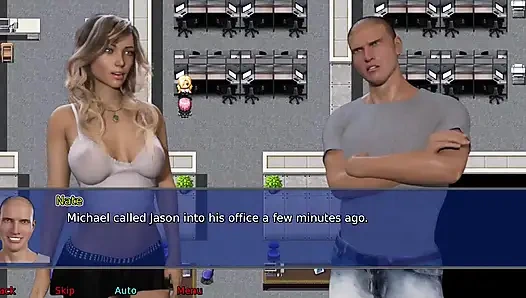 Istri kantor #25 - orang asing mengambil foto Stacy... Nate, Jessie dan Stacy memiliki 3 jumlah.