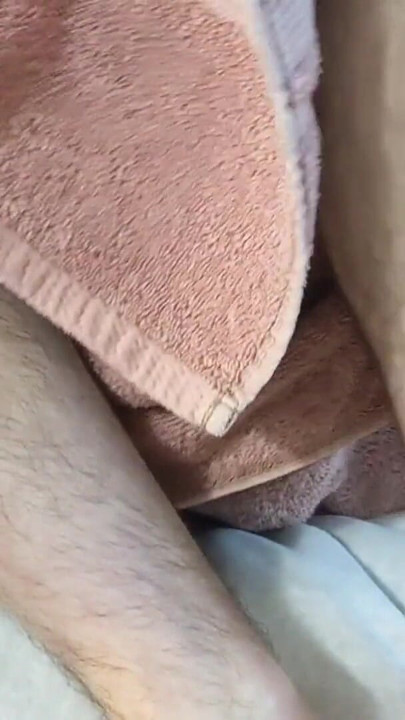 LBB - taking swimsuit off under towel jerk request | Clip 1