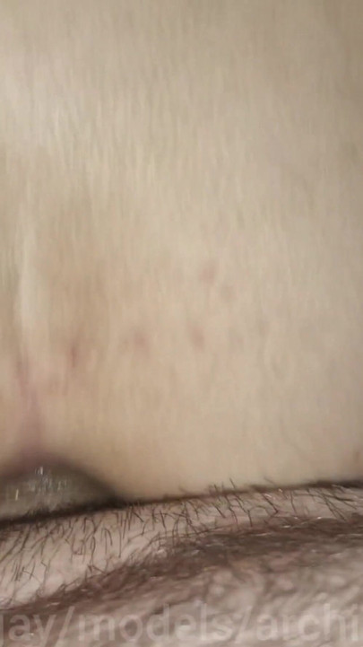 Stunning moment from "Skinny stepbrother shoots hot cum out of his ass! Beautiful Exclusive"