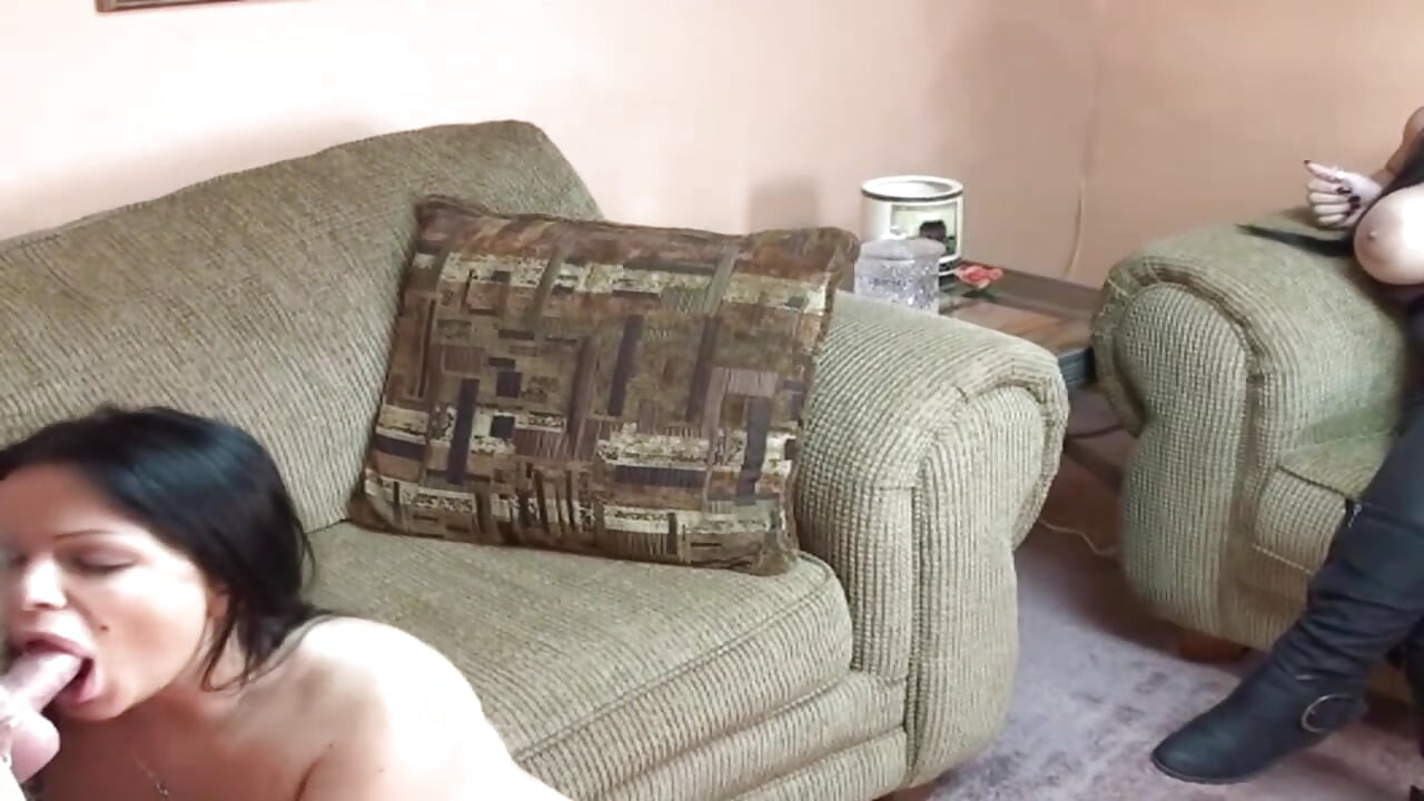 Horny Brunette MILF Gets Pussy Eaten and Fucked Hard
