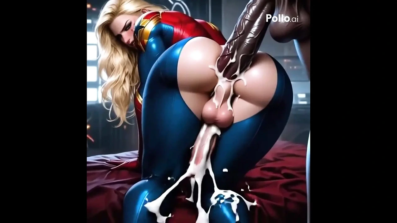 Ai Generated Captain Marvel American Shemale War Fuck