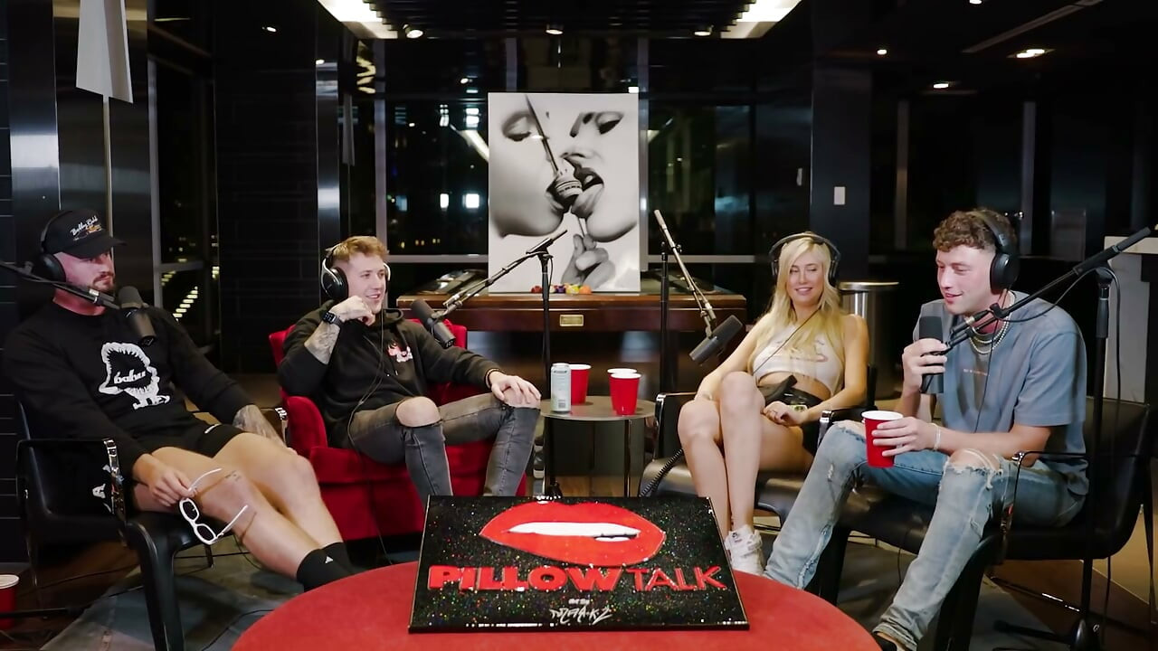 Double Date with Carly Lawrence and Joey Joy pillow Talk