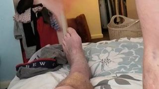 Daughter Jan gives a blowjob