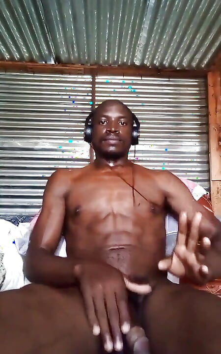 Stroking BBC Big Balls Big Cum on My Hand