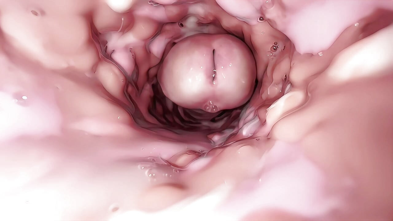 What if we put an endoscope camera inside the pussy of an expensive doll?