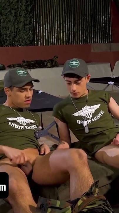 MilitaryDick - "I can train you to last longer when you masturbate" - Felix Harris & Gabriel Chiappe | Clip 1