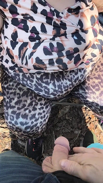 Whore Thought She Was Alone in the Woods She Sucks This Strangers Big Fat Bone Oops What's That on Her Ass?