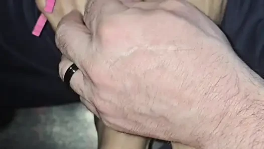 Melove Long Toes are Getting a Pedicure from Daddy