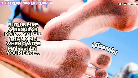 Kadın egemenliği hentai 31 talimatı - Emma'nın mükemmel tabanlarına tapıyor
