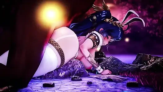 Sallanan dalgalar - ntr luno - 3 boyutlu hentai animasyonları
