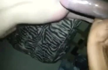 Huge black dick in little white chick