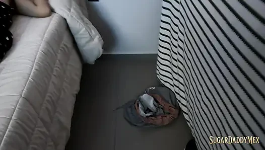Der Vorgeben, er weiß nicht, was ich mache, aber ich lande in seinem Mund.