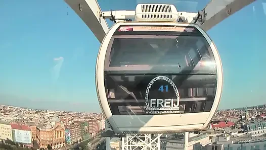 Outdoor and private 3some blowjob and cum in mouth ending for the naught...