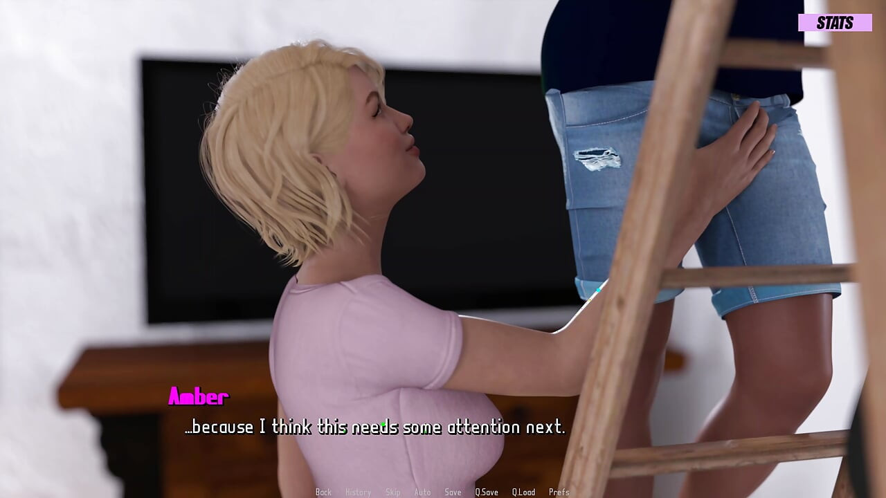 Awam MILF Amber in Her Desire - S3 - Chapter 6: Hot Stepmom Shares Her Stepson with Her Best Friend