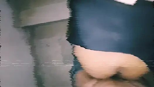 Desi neighbors wife sneaky fuck on stairs