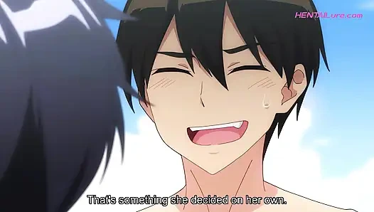 Adam sakin kalmaya çalışıyor ama bu ateşli kızlar anı ateşli sekse iterken ereksiyon halindeki onu ele veriyor