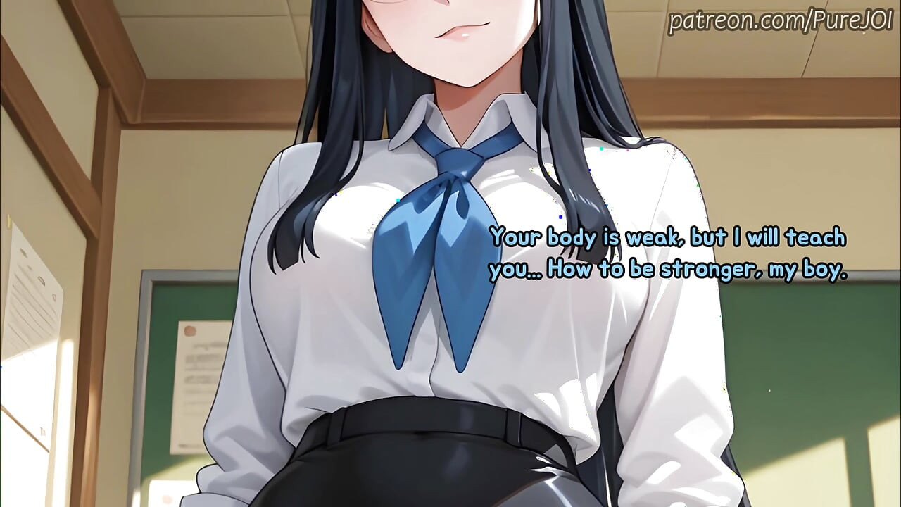 Satsuki façonne son élève en quelque chose d’utile (Edging coaching masturbatoire)