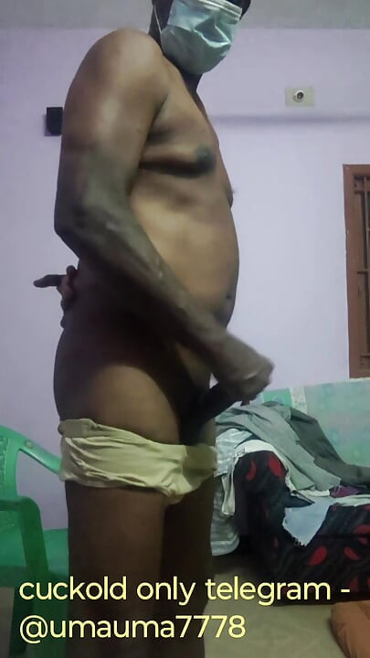 Asian Indian tamil man single nude