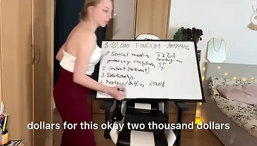 Wie man $ 10.000 pro Monat in Findom macht