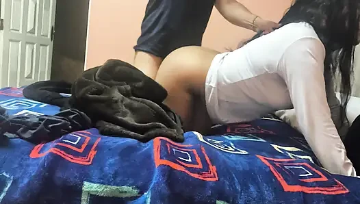 Impregnating a doctor from a distant town, she's crazy about me and we have sex every day