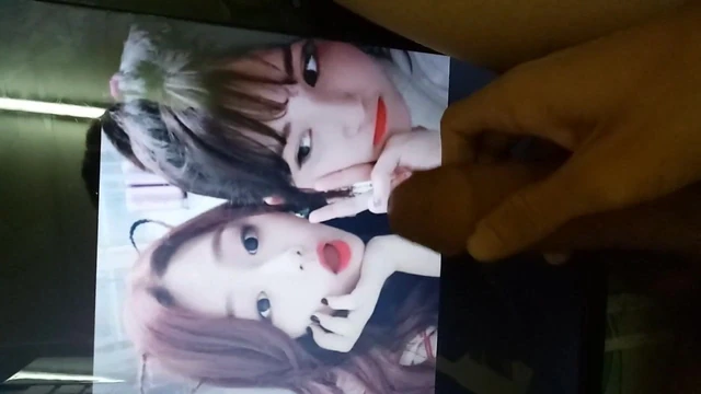 Gugudan Mina and I.O.I Somi cum tribute