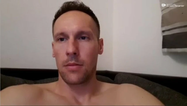 Handsome Guy showoff his cock on cam