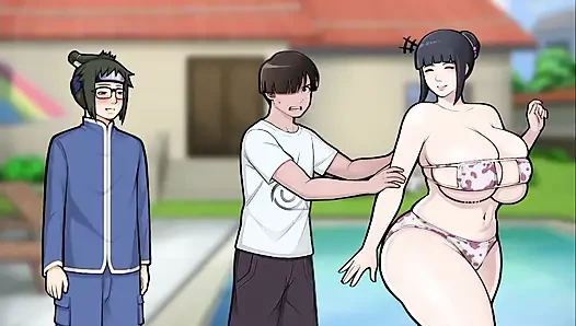 Konoha orta yaşlı seksi kadınlar bölüm 37 - neredeyse üvey annem Hinata'nın büyük göğüslerine masaj yaptığımda yakalanıyordum - erotik oyun tarafından