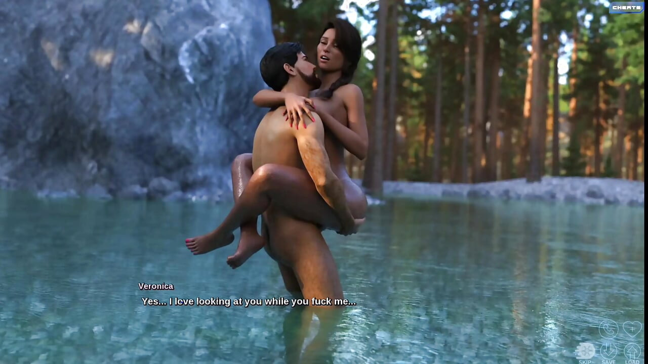 Adik tiriku yang lagi sange ngentot di sungai di luar ruangan