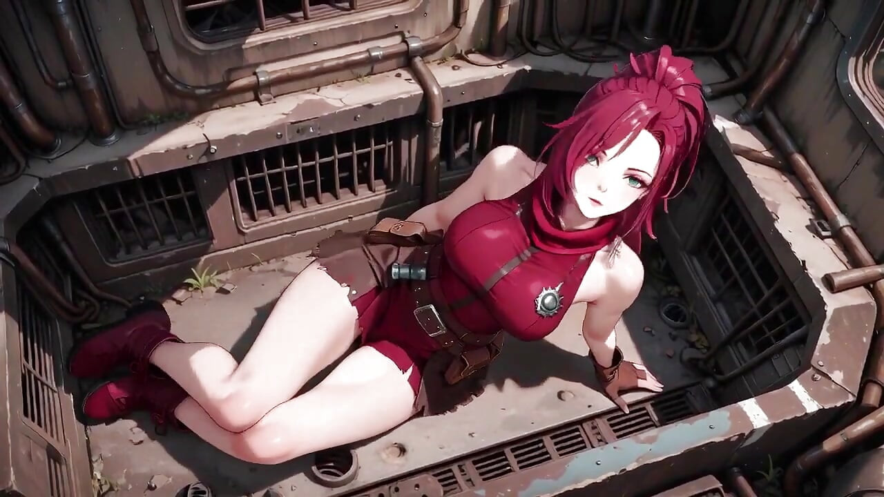 Purple-haired Partner Whispers Secrets Nearby. It's Not Just a Break in Battle