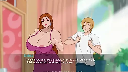 Stepmom With Big Ass and Boobs dripping her pussy