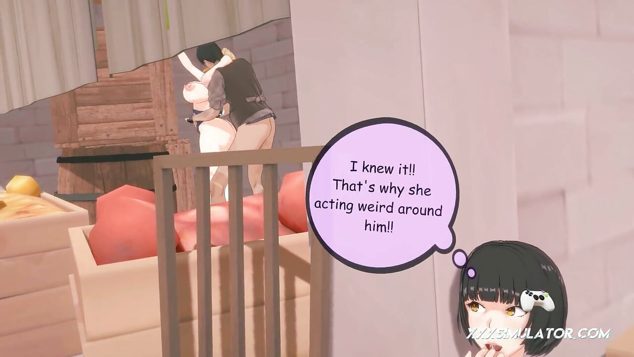 ذهب زوجها ، لذا فإن فتى القرية يمارس الجنس مع فمها وكسها حتى تنزل