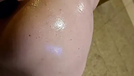 Sloppy Ass Bitch Oily Ass Big BtootyHole Plugged