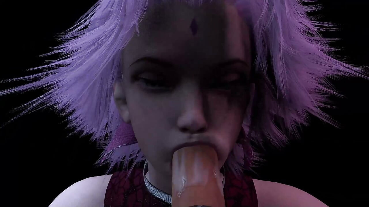 Sakura Sucks Cock in POV - Naruto 3D Hentai Parody