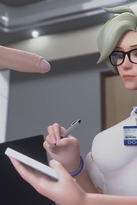 Overwatch Mercy - עבודת יד X מציצה