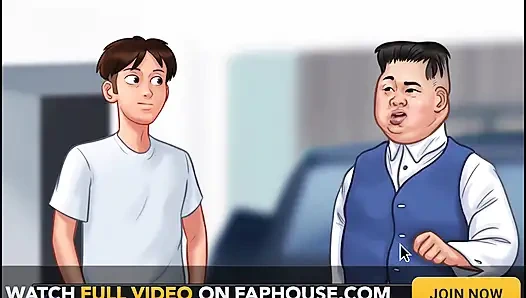 Kisah musim panas - nyepong toket jenny