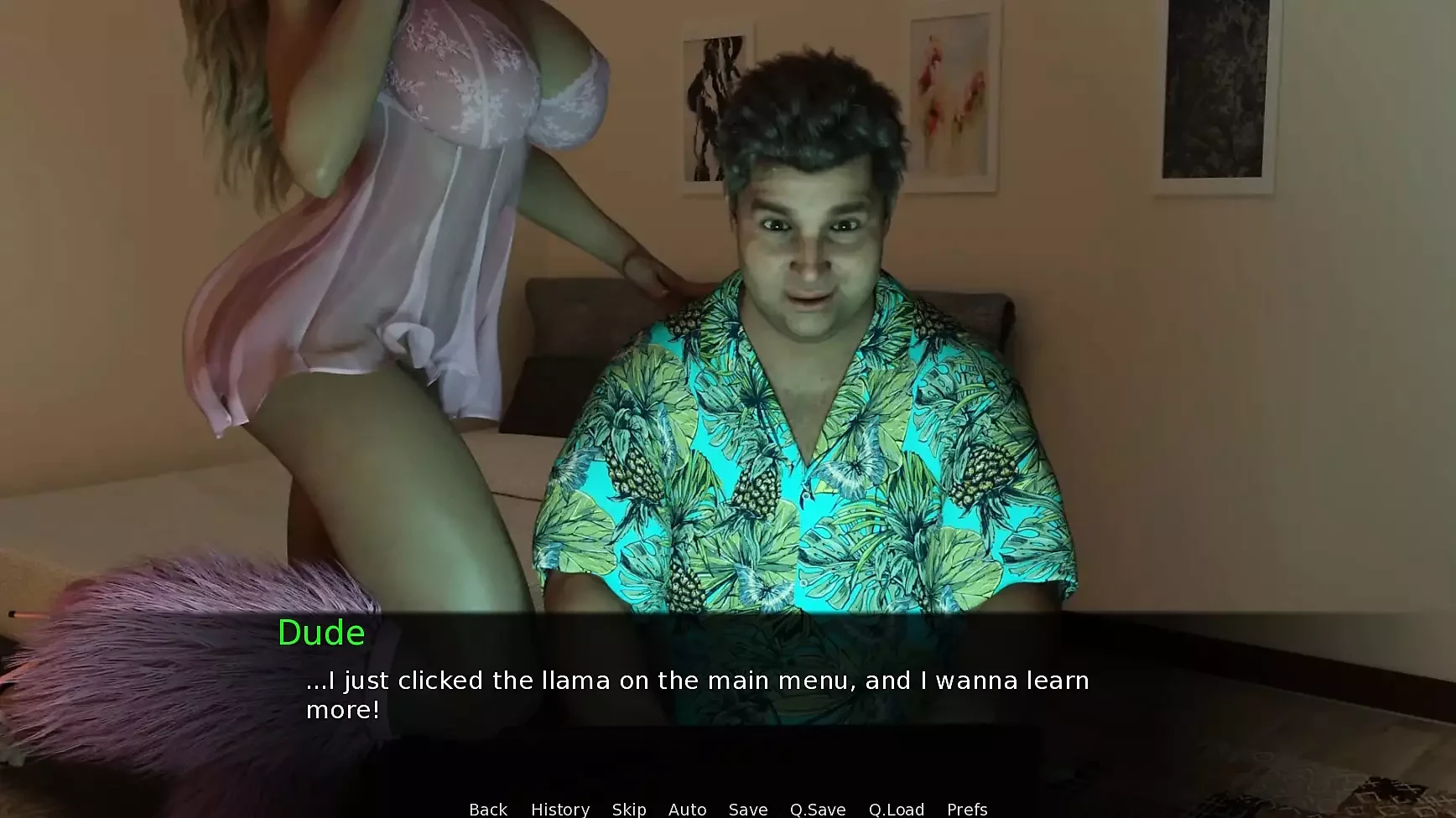 Seks bot (Llamamann) - 8. deo - ona toliko želi moj kurac od loveskysan69