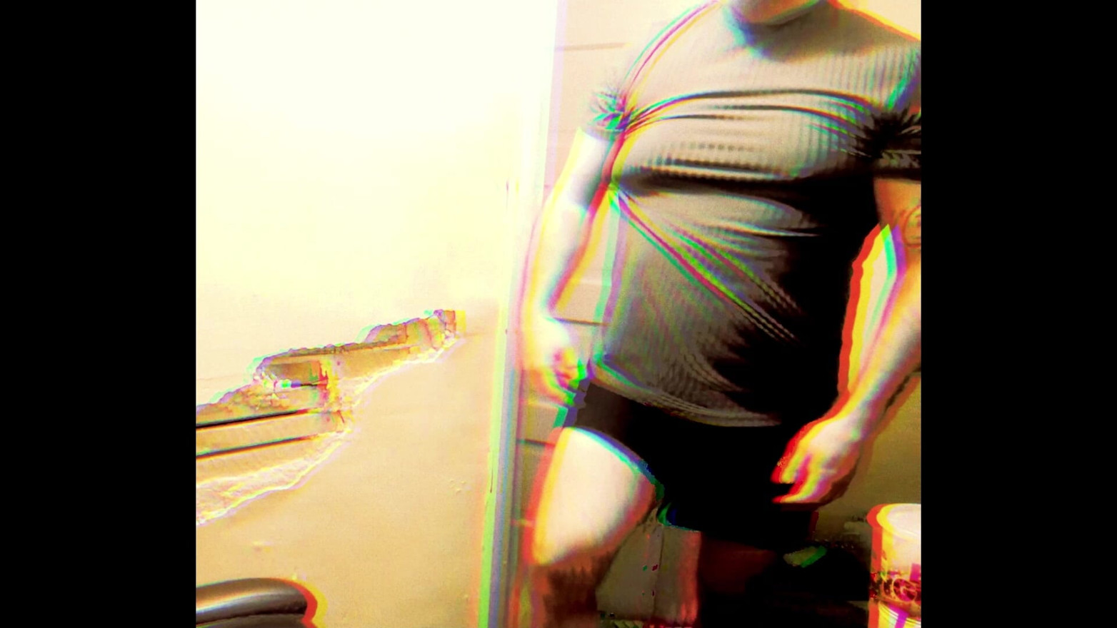I'm sweaty, I'm horny and I want to see what I can do about getting into a wrestling match.
