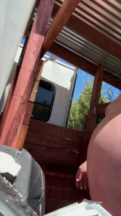 Blue Collar Daddy Yard Work Piss and Cum | Clip 2