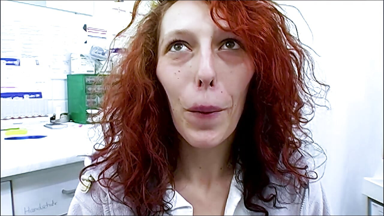 Redhead MILF Masturbates at Dr. Dirty