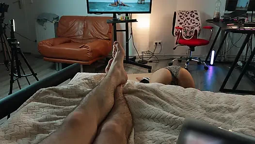 StepBro Jerked Off Watching Me!