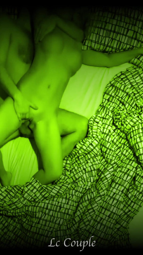 A night vision video from amateur couple hotel room | Clip 1